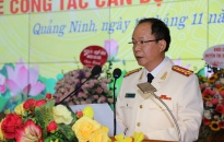 Công bố quyết định bổ nhiệm Phó Giám đốc Công an tỉnh Quảng Ninh
