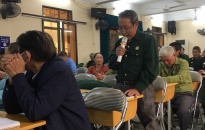 BHXH quận Ngô Quyền: Tuyên truyền chính sách BHXH tự nguyện, BHYT  tới Hội cựu chiến binh quận
