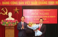 Đồng chí Nguyễn Văn Thành giữ chức Phó Trưởng ban dân vận Thành ủy