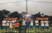 Giải bóng đá Nam CAQ Kiến An năm 2020: Đội liên quân khối Công an các phường: Văn Đẩu, Tràng Minh, Phù Liễn giành ngôi vô địch