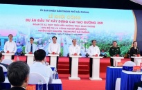 Thủ tướng Chính phủ dự Lễ khởi công Dự án cải tạo đường 359 (đoạn từ xã Thủy Triều đến Bến Rừng, Thủy Nguyên)