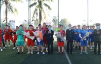 Ấn tượng giải giao hữu bóng đá tứ hùng quận Hải An 