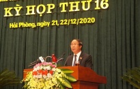 Phát biểu khai mạc của đồng chí Lê Văn Thành, Ủy viên TW Đảng, Bí thư Thành ủy, Chủ tịch HĐND TP tại kỳ họp họp thứ 16 HĐND TP khóa XV