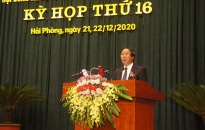 Phát biểu bế mạc của đồng chí Lê Văn Thành, Ủy viên TW Đảng, Bí thư Thành ủy, Chủ tịch HĐND TP tại kỳ họp thứ 16 HĐND TP khóa XV
