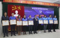 Hội Liên hiệp Thanh niên Việt Nam thành phố: Biểu dương 54 tập thể, cá nhân có thành tích xuất sắc trong công tác Hội, phong trào thanh niên