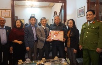 Lãnh đạo quận Lê Chân thăm, tặng quà nhân dịp Tết Nguyên đán Tân Sửu 2021