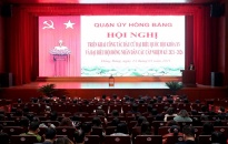 Quận ủy Hồng Bàng triển khai công tác bầu cử đại biểu Quốc hội khóa XV, đại biểu HĐND các cấp nhiệm kỳ 2021-2026
