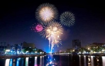 Thành phố tổ chức bắn pháo hoa đêm giao thừa Tết Nguyên đán Tân Sửu 2021 tại Khu du lịch quốc tế Đồi Rồng, phường Vạn Hương, quận Đồ Sơn