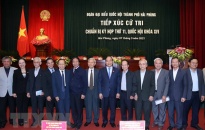 Thủ tướng Chính phủ tiếp xúc cử tri thành phố chuẩn bị kỳ họp thứ 11, Quốc hội khóa XIV