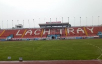 Trận đấu vòng 3 Giải bóng đá vô địch Quốc gia LS 2021 trên Sân vận động Lạch Tray: Thực hiện nghiêm các biện pháp phòng chống dịch