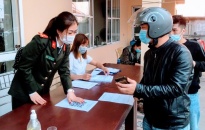 Người từ tỉnh Hải Dương đến thành phố Hải Phòng chỉ thực hiện khai báo y tế và tự theo dõi sức khỏe