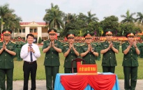 Bộ chỉ huy quân sự thành phố: Phát động Đợt thi đua cao điểm bảo đảm an toàn Cuộc bầu cử