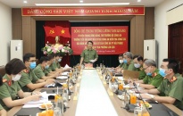 Thứ trưởng Lương Tam Quang kiểm tra công tác bảo vệ ANTT phục vụ bầu cử tại Công an 8 tỉnh, thành phố