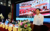 Các ứng cử viên đại biểu Quốc hội khóa XV tiếp xúc cử tri quận  Lê Chân