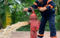 Khảo sát nguồn nước chữa cháy và CNCH trên địa bàn quận Dương Kinh