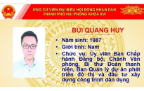 Chương trình hành động của đồng chí Bùi Quang Huy, Ủy viên Ban Chấp hành Đảng bộ, Chánh Văn phòng, Bí thư Đoàn thanh niên, Ban Quản lý dự án phát triển đô thị và đầu tư xây dựng công trình dân dụng