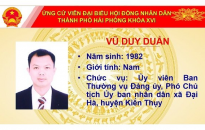 Chương trình hành động của đồng chí Vũ Duy Duẩn, Ủy viên Ban Thường vụ Đảng ủy, Phó chủ tịch UBND xã Đại Hà (huyện Kiến Thụy)