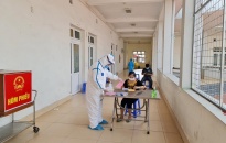 100% cử tri tại khu cách ly y tế Bệnh viện Việt Tiệp cơ sở 2 hoàn thành bỏ phiếu bầu cử