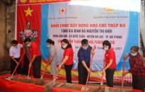 Hội Chữ thập đỏ thành phố:  Khởi công xây Nhà Chữ thập đỏ tặng gia đình bà Nguyễn Thị Khói, ở xã Quốc Tuấn, huyện An Lão.