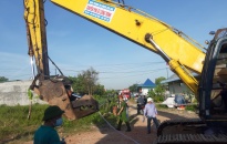 Tổ chức cưỡng chế tại khu đất 9,2ha phường Thành Tô: Đến 18h ngày 21-6, hơn 80% công trình vi phạm được tháo dỡ 
