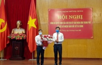 Đồng chí Lương Văn Công giữ chức vụ Giám đốc Sở Tài chính