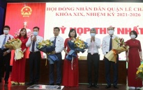 Kỳ họp thứ nhất HĐND quận Lê Chân khóa XIX:  Đồng chí Phạm Văn Tân tái đắc cử Chủ tịch HĐND quận