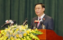 Chủ tịch Quốc hội Vương Đình Huệ: Hải Phòng tiếp tục trở thành điểm sáng phát triển kinh tế-xã hội của cả nước