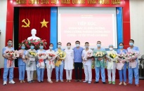 Bệnh viện Kiến An gặp mặt động viên bác sỹ, điều dưỡng tham gia chi viện cho thành phố Hồ Chí Minh