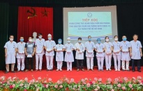 Bệnh viện Phổi Hải Phòng gặp mặt động viên 12 bác sỹ, điều dưỡng tham gia chi viện cho thành phố Hồ Chí Minh