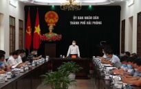 Phó Chủ tịch UBND TP Lê Khắc Nam làm việc với Công ty TNHH Mặt trời Cát Bà về đẩy nhanh tiến độ thực hiện dự án tại Cát Hải 