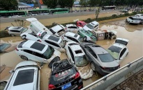 Lũ lụt kinh hoàng gây thiệt hại nặng nề cho tỉnh Hà Nam (Trung Quốc)