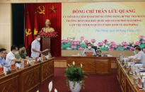 Bí thư Thành ủy Trần Lưu Quang làm việc với Ban Quản lý Khu kinh tế  Hải Phòng