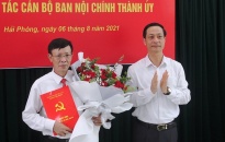  Đồng chí Lê Đức Trí giữ chức vụ Phó Trưởng ban nội chính Thành ủy