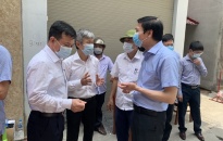 Ngành Y tế khẩn trương triển khai các biện pháp phòng, chống dịch Covid-19 tại đường Thiên Lôi, quận Lê Chân