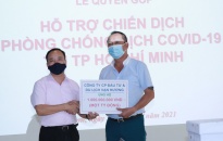 Khu Du lịch quốc tế Đồi Rồng: Hỗ trợ TP Hồ Chí Minh trên 2,5 tỷ đồng phòng, chống dịch Covid -19  
