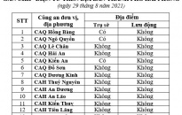 THÔNG BÁO LỊCH TỔ CHỨC THU NHẬN HỒ SƠ CẤP THẺ CCCD GẮN CHÍP ĐIỆN TỬ TRÊN ĐỊA BÀN THÀNH PHỐ NGÀY 29-8