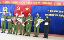 Khen thưởng Tiểu đoàn Cảnh sát Cơ động và CAQ Kiến An lập công xuất sắc