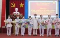Đoàn cán bộ y tế Bệnh viện Kiến An xuất quân lần 4 tham gia chi viện thành phố Hồ Chí Minh chống dịch