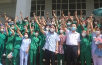 Đoàn bác sĩ, điều dưỡng Hải Phòng lên đường hỗ trợ thành phố Hồ Chí Minh phòng, chống dịch Covid-19