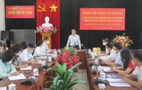 Bí thư Thành ủy Trần Lưu Quang:  Trường Chính trị Tô Hiệu cần nâng tầm về mọi phương diện, xứng đáng với tiềm năng, vị thế