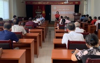 Tập huấn công tác tuyên truyền hiến máu tình nguyện trên địa bàn quận Dương Kinh