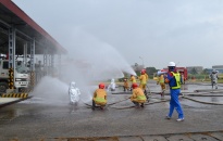 Xí nghiệp xăng dầu PETEC Hải Phòng:  Đơn vị tiêu biểu trong thực hiện công tác phòng cháy, chữa cháy