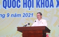 Trưởng Đoàn đại biểu Quốc hội Hải Phòng Trần Lưu Quang tiếp xúc cử tri huyện An Dương