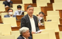 Bộ trưởng Tô Lâm thông tin một số vấn đề đại biểu Quốc hội quan tâm về lĩnh vực y tế và giải quyết đơn thư tố giác