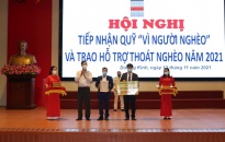 Quận Dương Kinh vận động 870 triệu đồng ủng hộ quỹ “Vì người nghèo” năm 2021