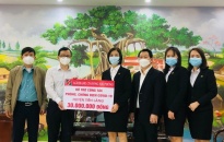 Agribank chi nhánh Đông Hải Phòng chung tay cùng huyện Tiên Lãng phòng, chống dịch Coid-19