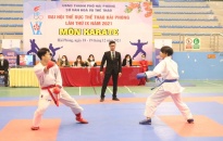 Bế mạc và trao Giải thi đấu bộ môn Karate trong chương trình Đại hội Thể dục thể thao Hải Phòng lần thứ 9 năm 2021