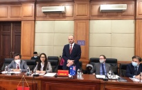 Phó Chủ tịch UBND thành phố Hoàng Minh Cường tiếp đoàn công tác Đại sứ quán Australia