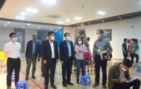 3.000 nhân sự quản lý và công nhân Công ty TNHH LG Display Việt Nam Hải Phòng tiêm vắc xin phòng Covid-19 mũi 3