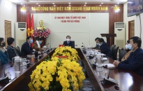 Ban Thường trực Uỷ ban TƯ MTTQ Việt Nam: Hội nghị trực tuyến Đoàn Chủ tịch lần thứ 11, khóa IX